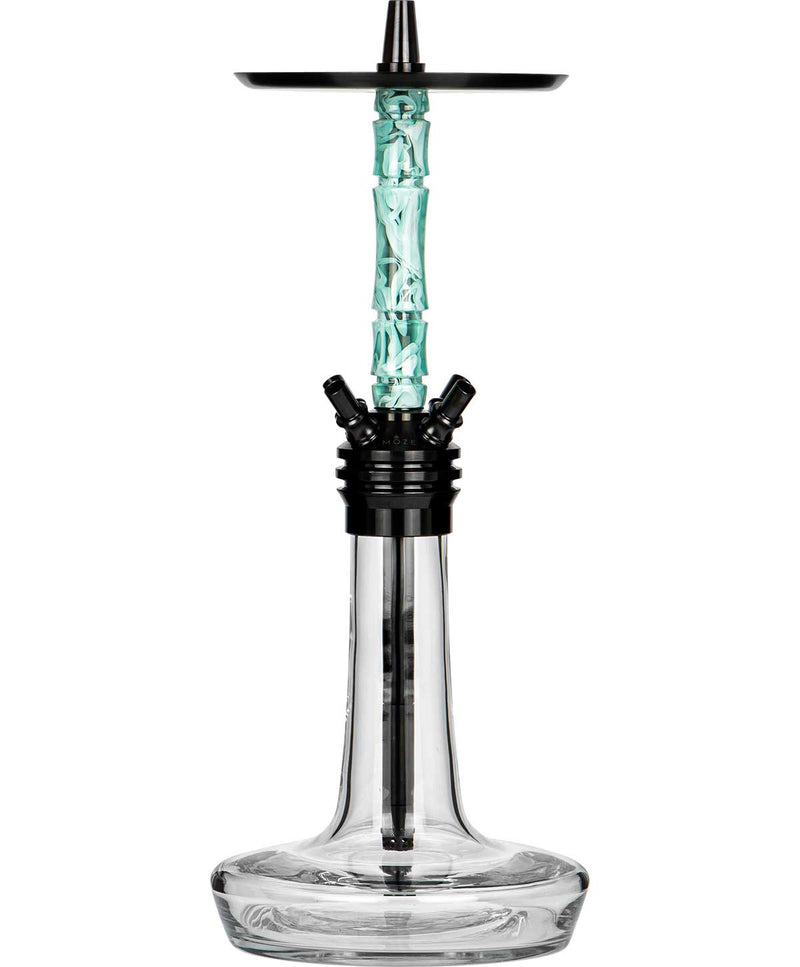 Moze Varity Squad Hookah - Black - Clear - Wavy Mint