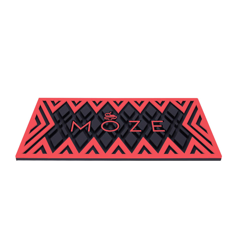 Moze Hookah Draining Mat - Red