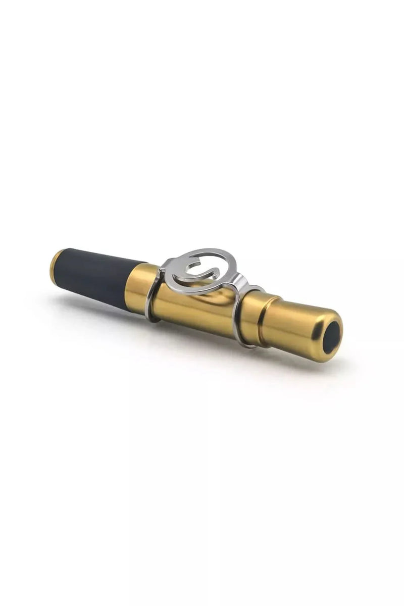 Steamulation Hygienic Personal Hookah Mouth Tip - 24k Gold