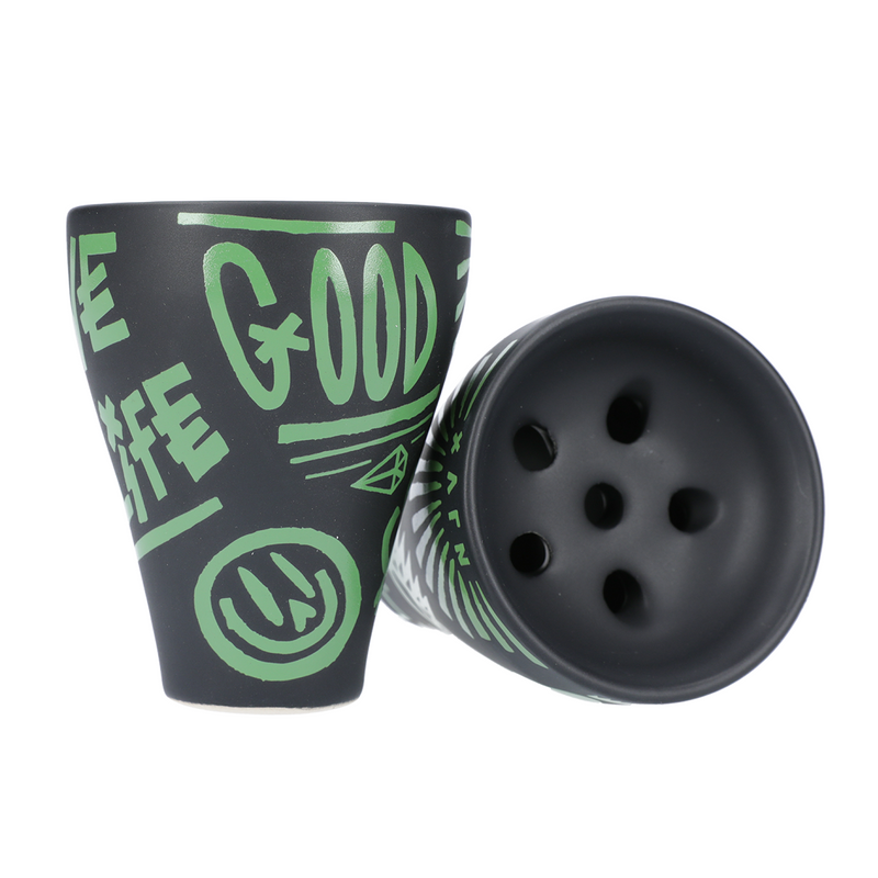 Oblako X Hooligan XLGN Hookah Bowl - Green