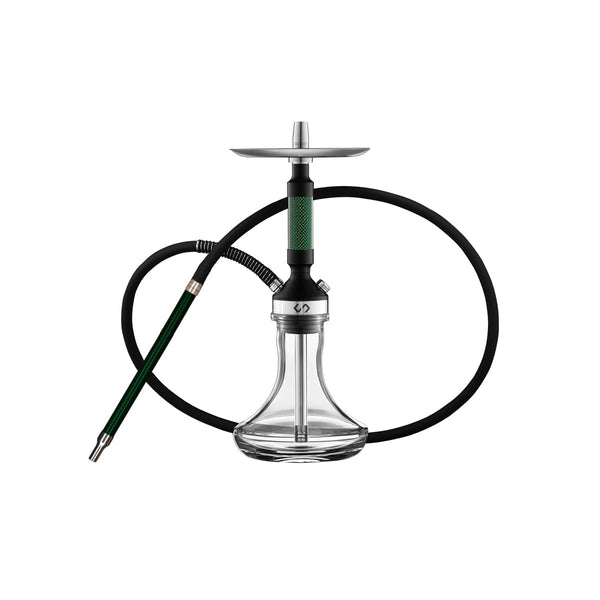 Conceptic Design Smart Carbon Fiber Hookah - Green