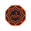 Agni Hookah Base Protective Mat - Orange