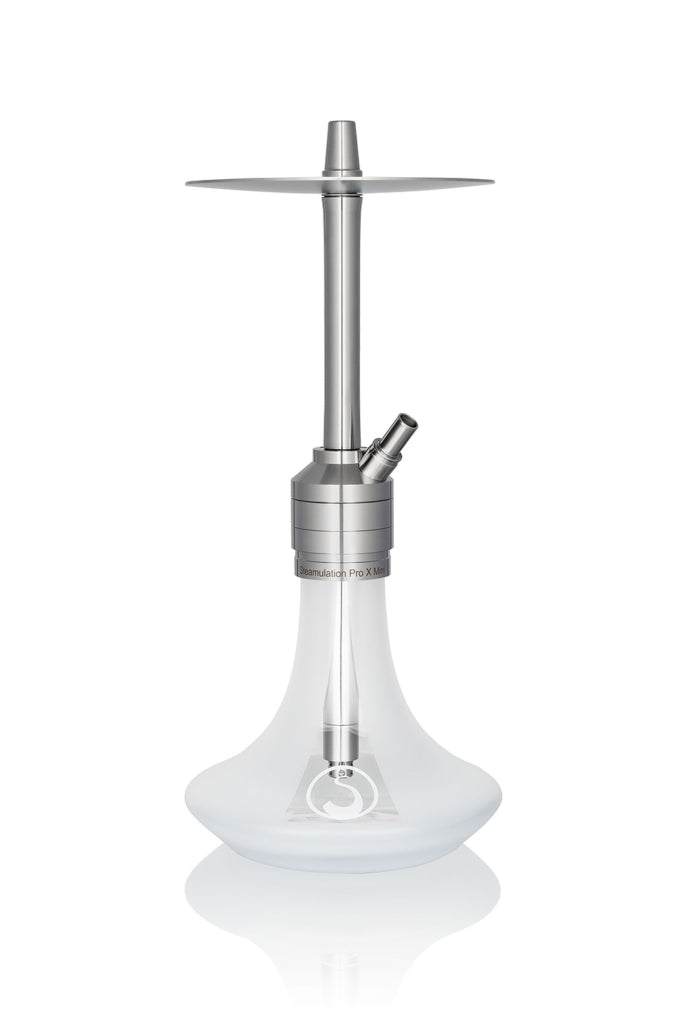 Steamulation Pro X Mini Hookah - White Matt