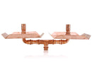 VZ Hookah Adapter for 2 Bowls - Copper