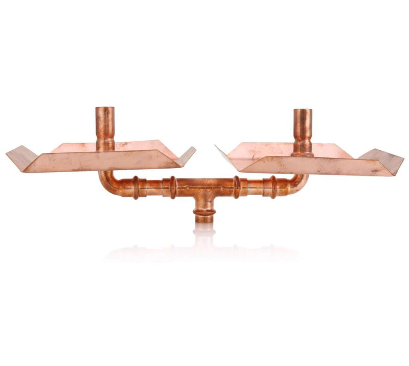 VZ Hookah Adapter for 2 Bowls - Copper