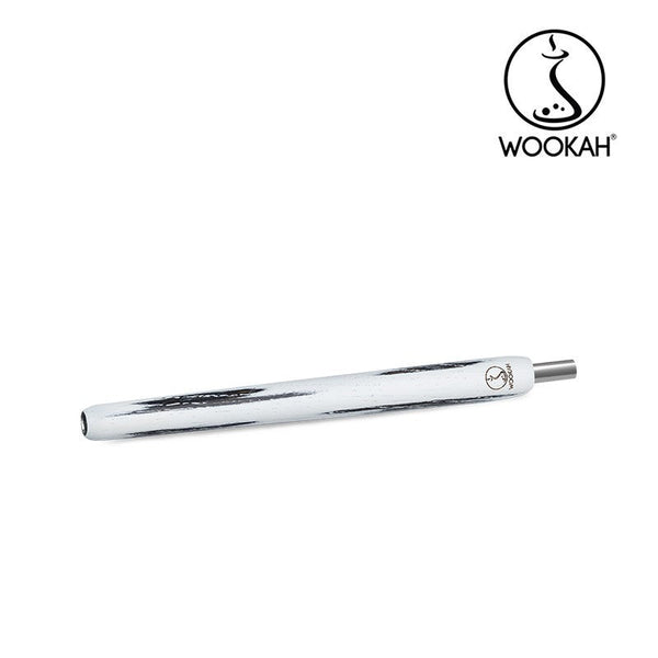 WOOKAH Wooden Mouthpiece White Black Standard - 