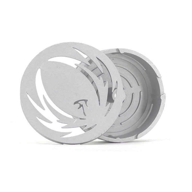 Phoenix Hookah Heat Management Device - Silver
