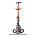 Amy Tradi Hookah (087.01) - Gold-Black/Gold Base