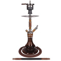 Amy Carbonica Solid S Hookah (SS26.02) - Brown-Brown