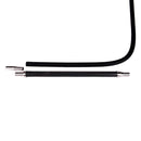 Amy Deluxe Carbon Hookah Mouthpiece Set - Black