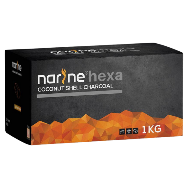 Narine Coco Hexagon Hookah Coals 1kg - 