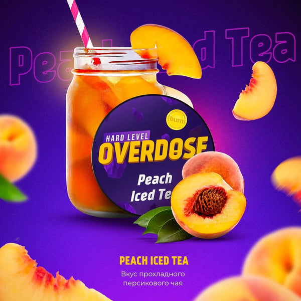 Overdose Peach Iced Tea - 