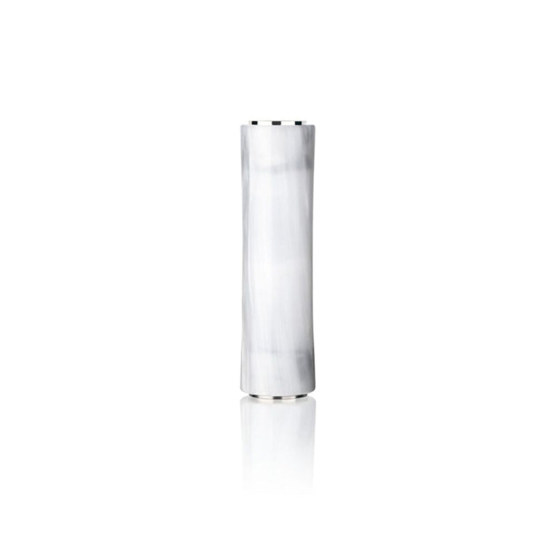 Steamulation Xpansion Mini Hookah Epoxy Column Sleeve - Marble White