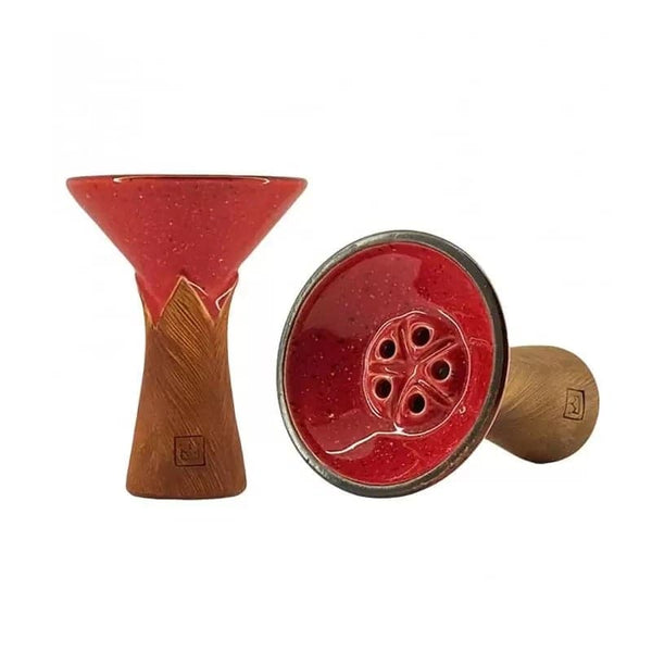 Dark Green Ceramic Tri Head Hookah Bowl TXH - Custom Hookahs, Lamps, Glass  Tumblers, Custom Candles & More.