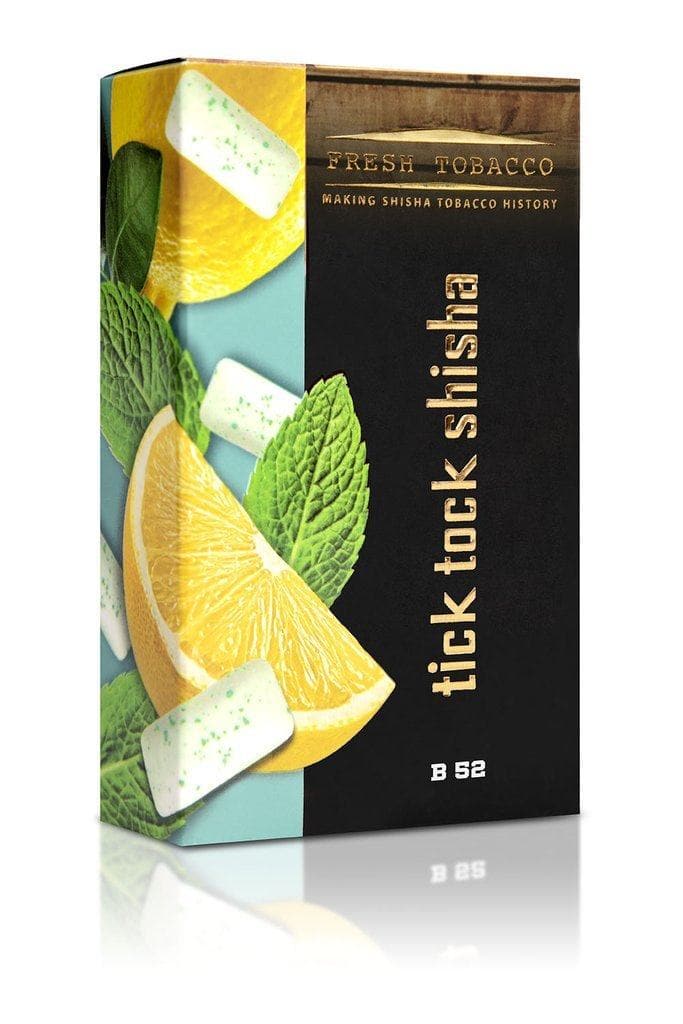 Tick Tock Shisha - B52 (Lemon Gum Mint) / 100g