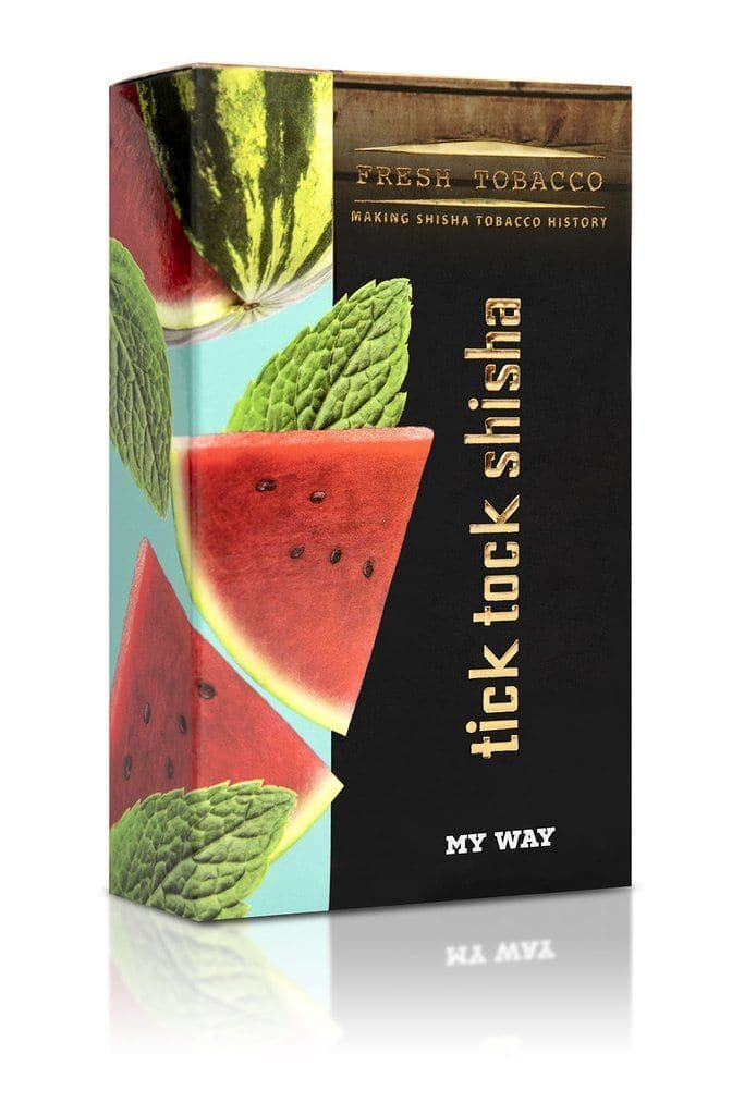 Tick Tock Shisha - My Way (Watermelon Mint) / 100g