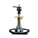 Amy Alu Cone Mini Hookah (125.03) - Gold-Black