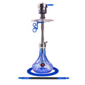 Amy Xpress Fame S Hookah - Steel-Blue Base