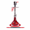 Amy Xpress Fame S Hookah - Steel-Red Base