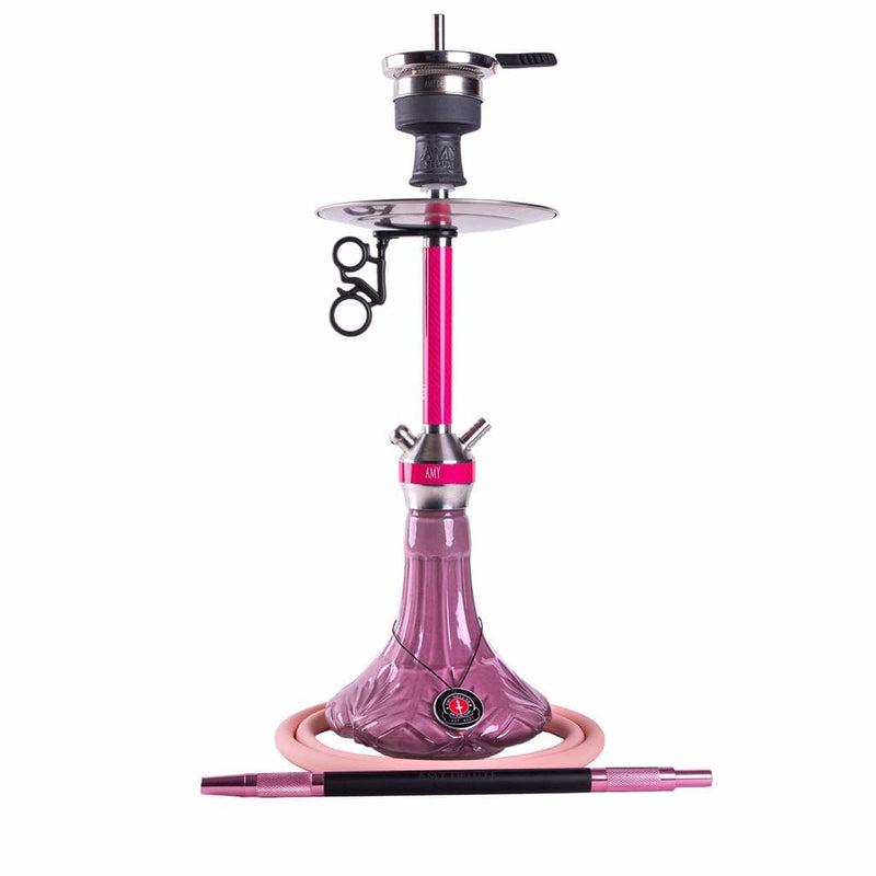 Amy Carbonica Lucid S Hookah - Pink